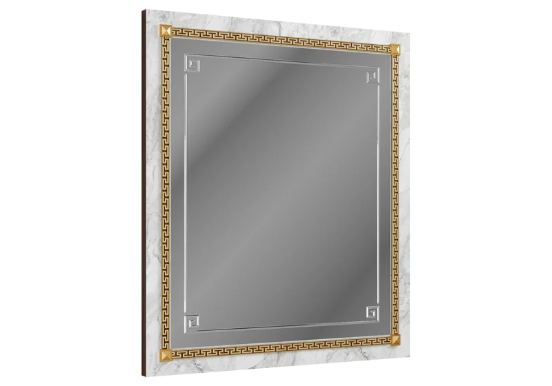 Petit miroir mural cadre doré - Romantica