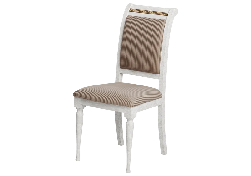 Chaise de repas en tissu - Romantica
