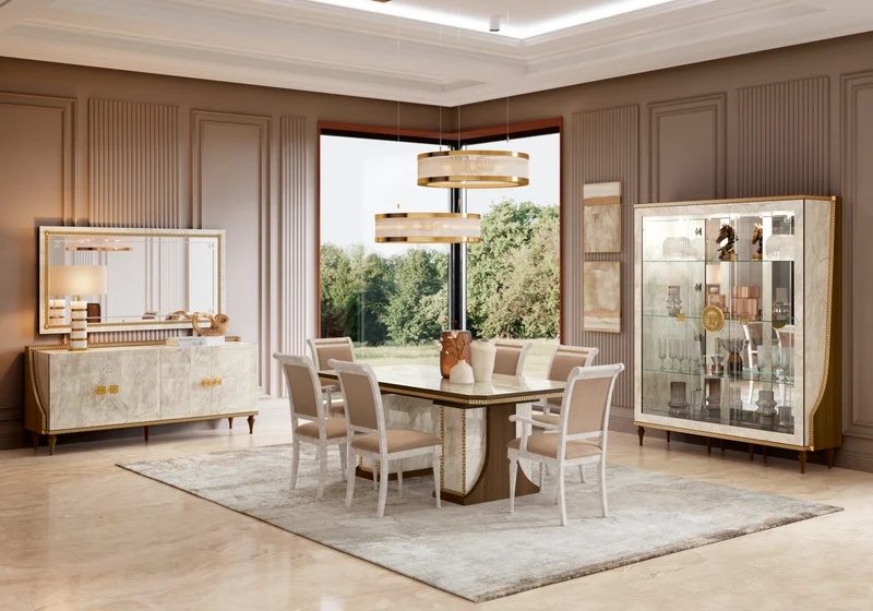 Chaise de repas avec accoudoirs - Romantica