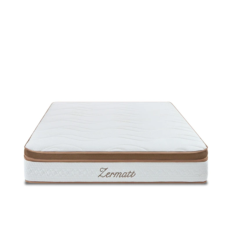 Matelas Zermatt - Mousse mémoire de forme - 31 cm d'épaisseur - Accueil équilibré, soutien très ferme