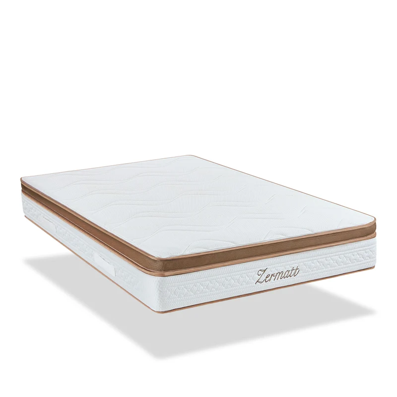 Matelas Zermatt - Mousse mémoire de forme - 31 cm d'épaisseur - Accueil équilibré, soutien très ferme