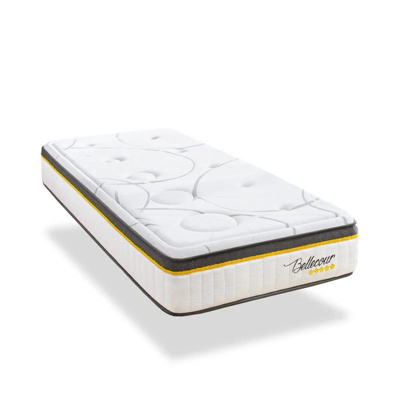 Matelas Bellecour 3.0 - Hybride ressorts ensachés + mémoire de forme - Moelleux - 30 cm d'épaisseur