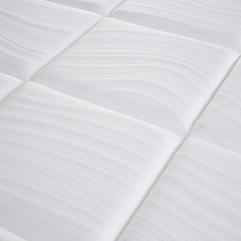Matelas Fontainebleau - Ressorts ensachés + mémoire de forme - Moelleux puis ferme - 25 cm d'épaisseur