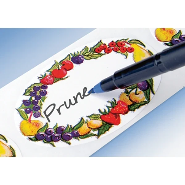 100 étiquettes autocollantes décor fruits Wenko by Maximex