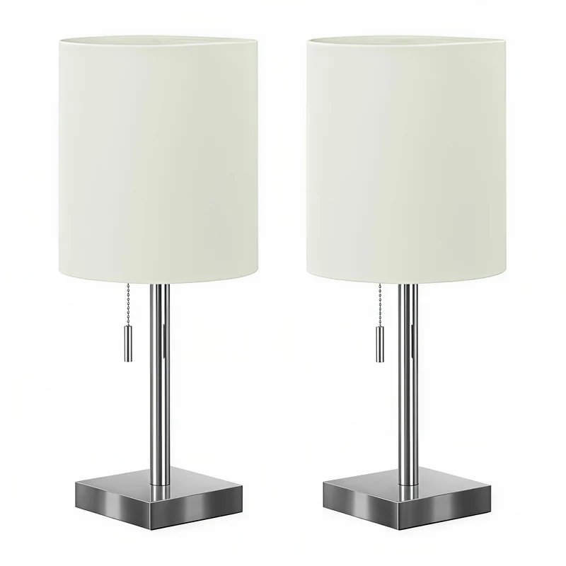 NOVERA DUO™ – MODERN TABLE LAMP SET WITH USB (2-PIECE) – I 9650