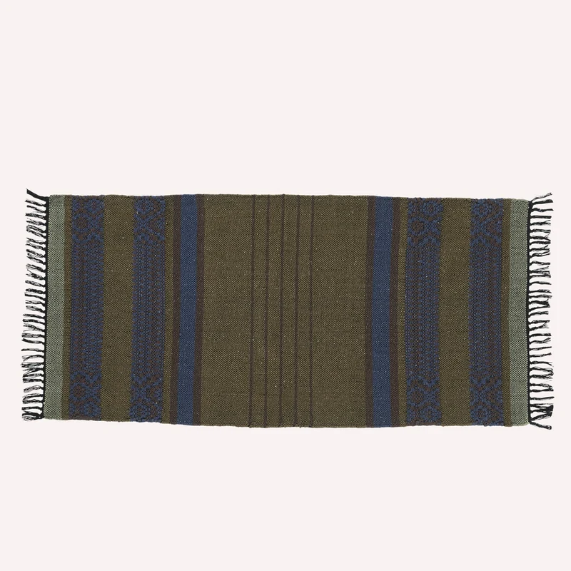 Tapis en coton Stripe