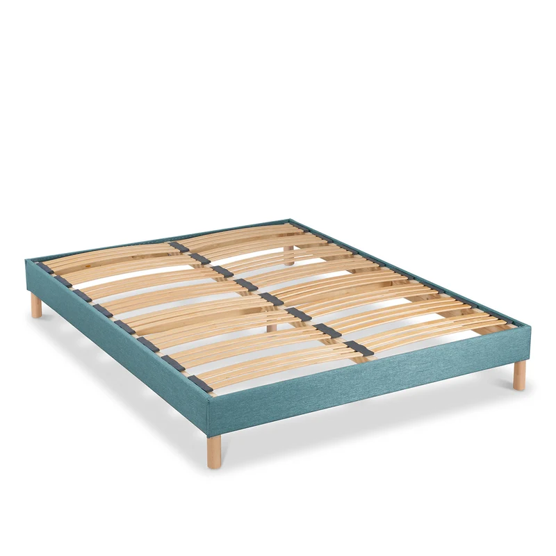 Sommier à lattes Tissu Lumière - Tri-lattes - Livré en kit