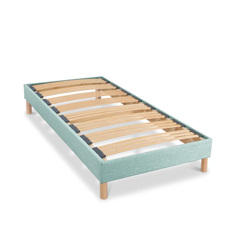 Sommier à lattes Tissu Lumière - Tri-lattes - Livré en kit