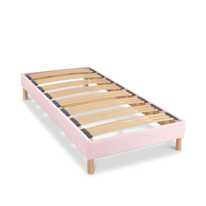 Sommier à lattes Tissu Lumière - Tri-lattes - Livré en kit