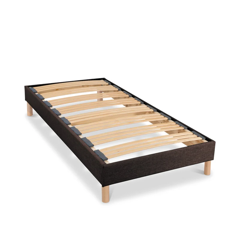Sommier à lattes Tissu Lumière - Tri-lattes - Livré en kit