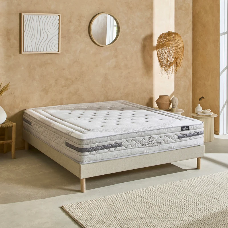 Matelas Sérénade - Ressorts ensachés - Équilibré - 26 cm d'épaisseur