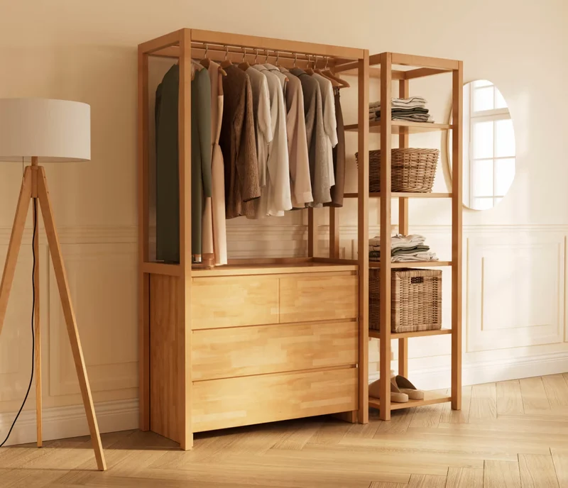 Dressing modulable en bois massif AVA