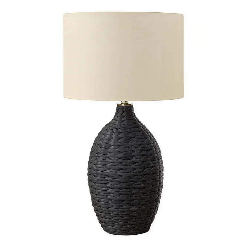 TERRA WEAVE™ – NATURAL RATTAN TABLE LAMP – I 9917