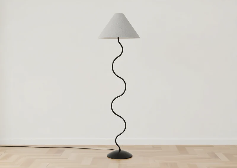 SERPENTIS NOIR™ – SCULPTURAL FLOOR LAMP – I 9627