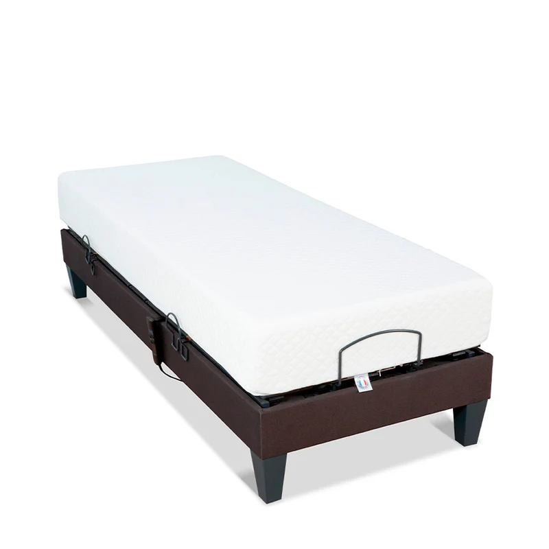 Ensemble Matelas Mémoire de forme ABSOLU avec sommier MONDOR