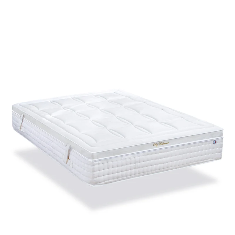 Pack prêt à dormir Empereur - Matelas + Sommier + Couette, oreillers, protège-matelas - 33 cm d'épaisseur