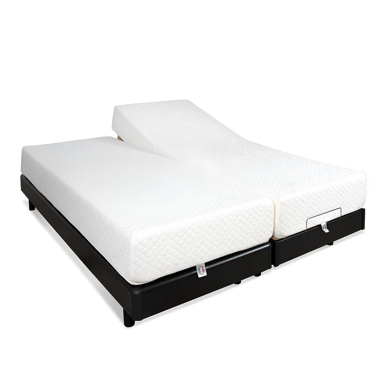 Ensemble Matelas Mémoire de forme ABSOLU avec sommier BODYSOFT