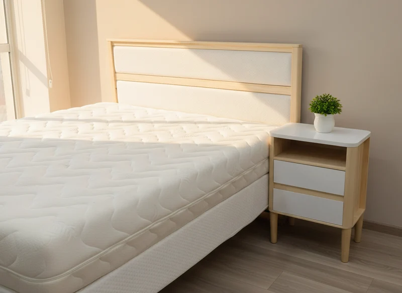 House Of Dreamz Sommier en bois avec tête de lit