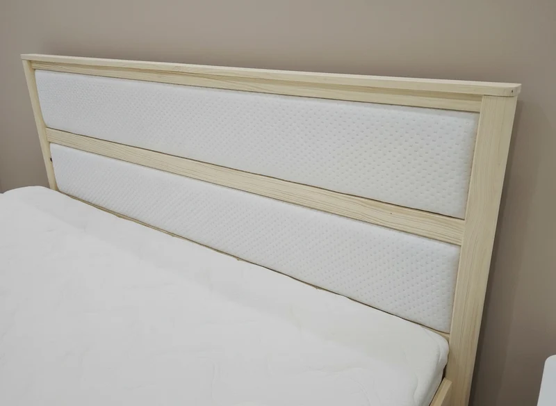 House Of Dreamz Sommier en bois avec tête de lit