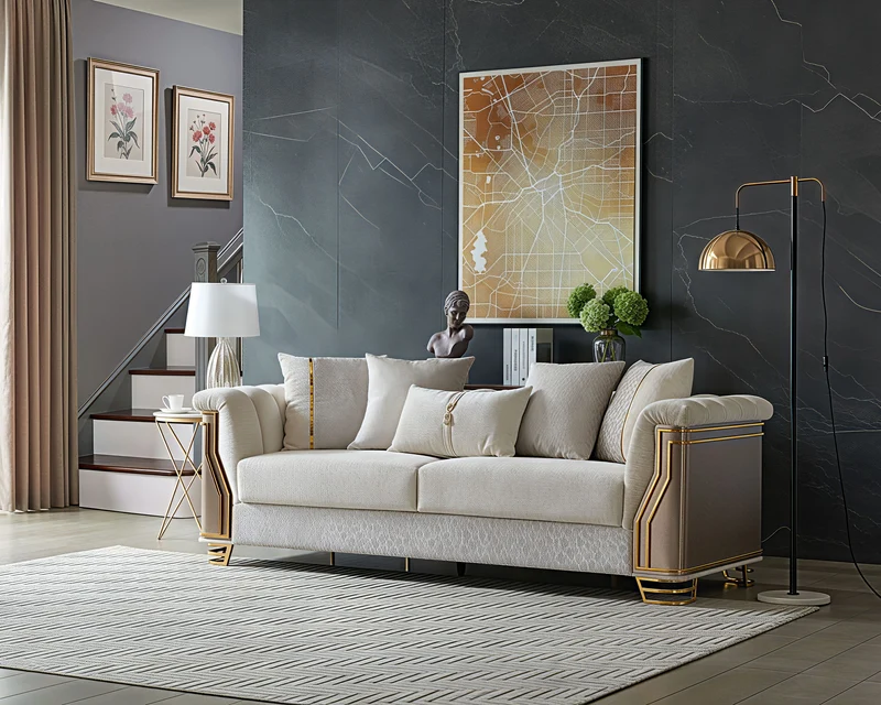 CHATEAU™ – MODERN ELEGANT SOFA SET – L8625