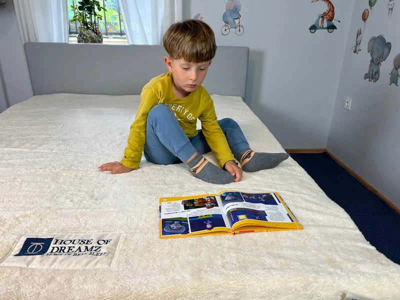 House Of dreamz - Surmatelas en coton biologique et latex naturel