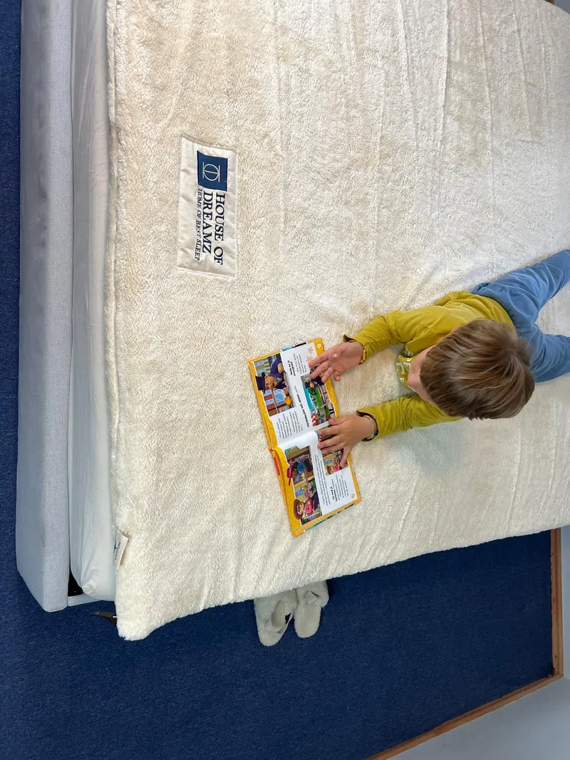 House Of dreamz - Surmatelas en coton biologique et latex naturel