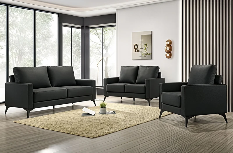 NOCTURA VÉRA™ – MODERN MEMORY FOAM SOFA SET – T1176