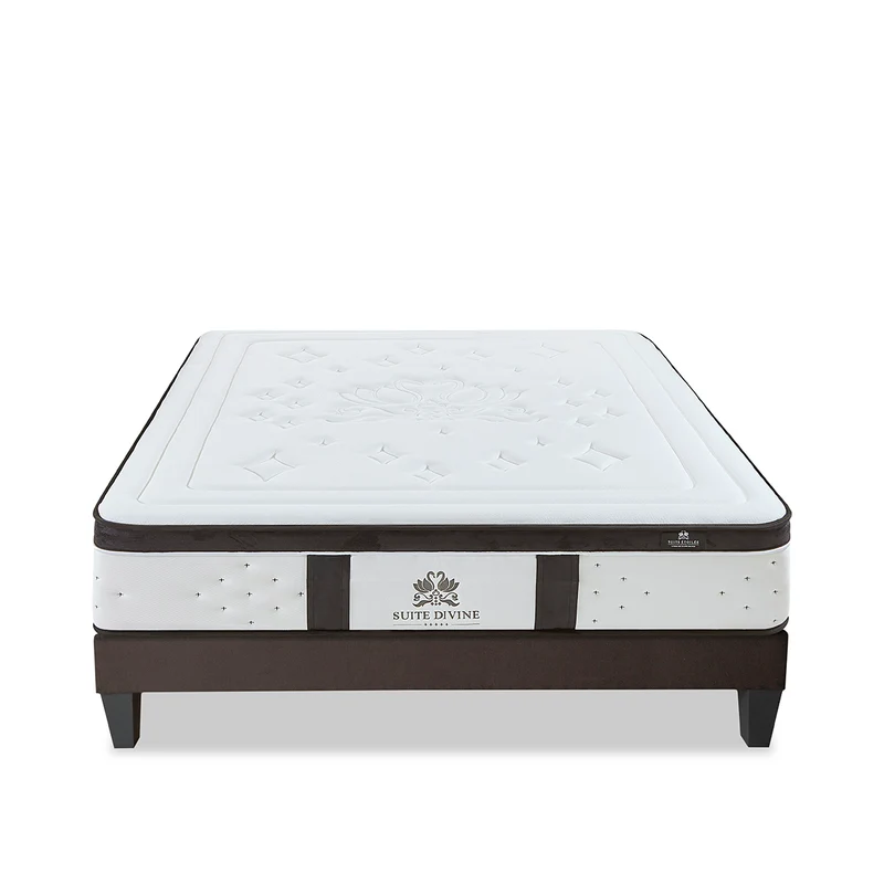 Ensemble Suite Divine - Matelas Supersoft + Sommier - 32 cm d'épaisseur