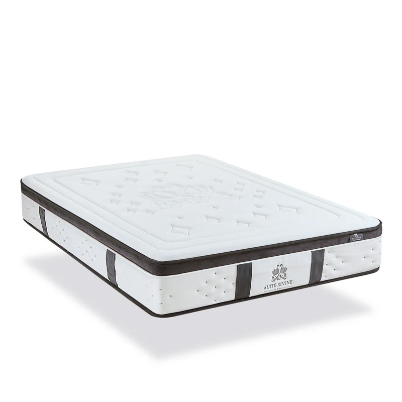 Ensemble Suite Divine - Matelas Supersoft + Sommier - 32 cm d'épaisseur