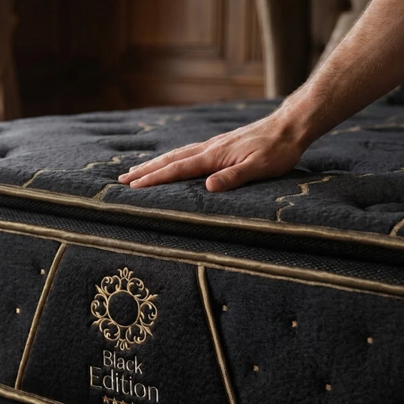 Matelas Mémoire de forme 34 cm BLACK EDITION