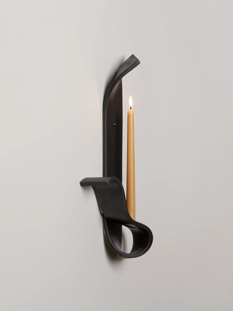 Moonara Candle Sconce, Left