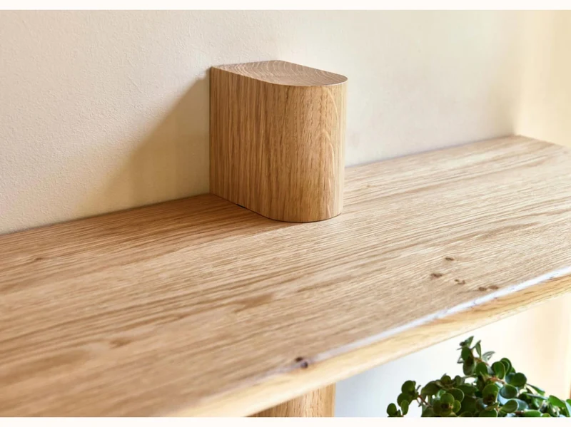 Étagère murale en bois massif BAOBAB - 4 tablettes