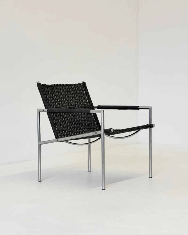 Martin Visser SZ 01 Armchair for Spectrum in Black