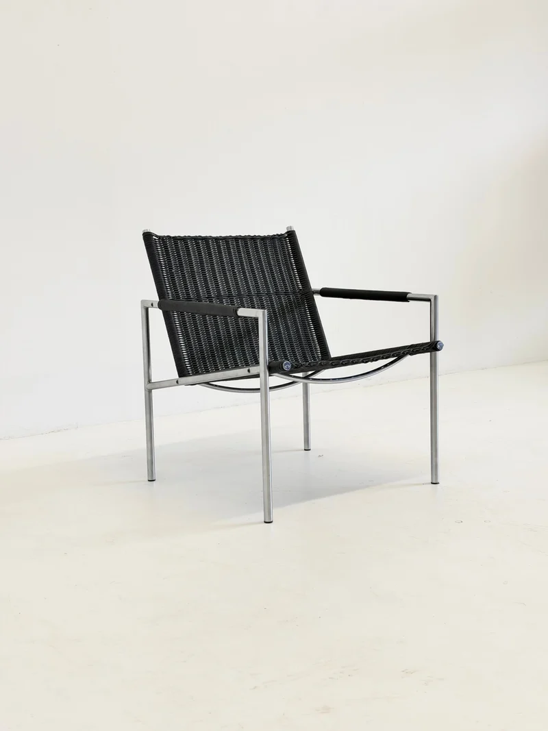 Martin Visser SZ 01 Armchair for Spectrum in Black