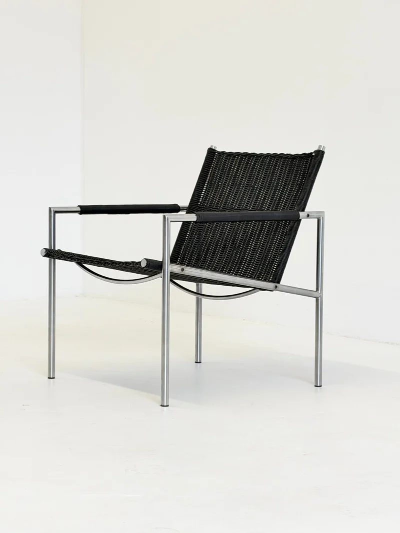 Martin Visser SZ 01 Armchair for Spectrum in Black