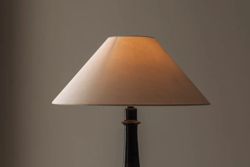 Elegant Set of Two French Ceramic Table Lamps, 1960s