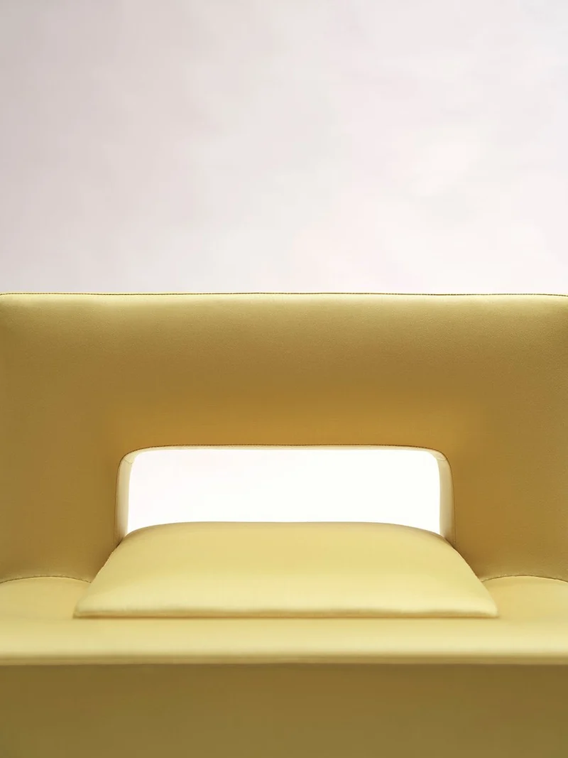 "Soft Block" Sculptural Armchair