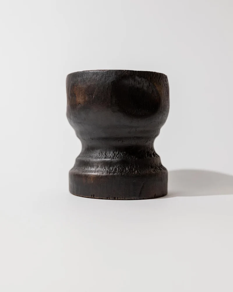 1960s Hand Carved Wood Objects Set of 4
