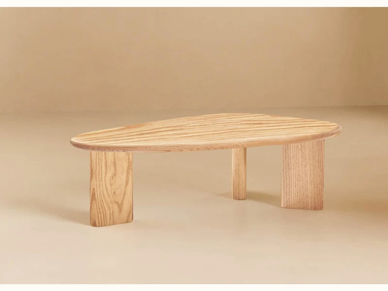 Table basse en bois organique BAOBAB