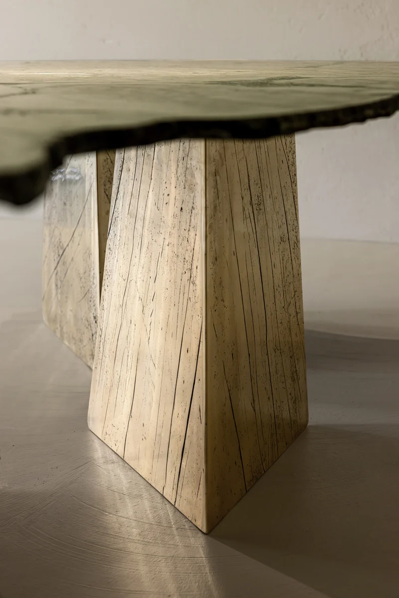 VITTORIA Dining Table - Marble and Brass