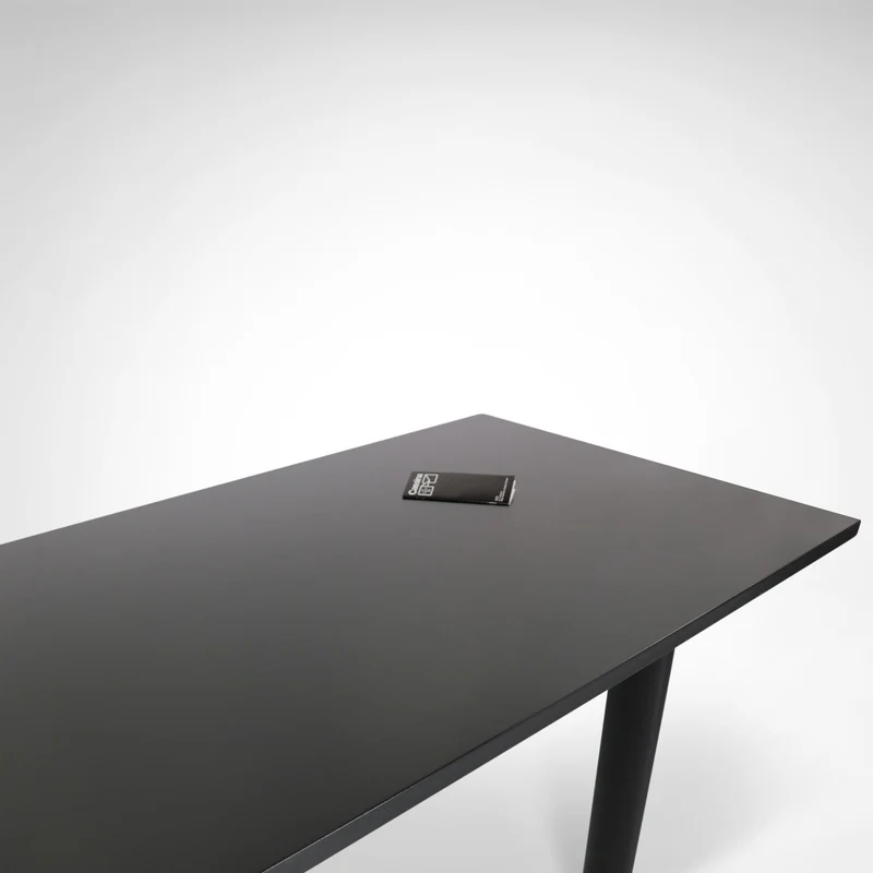 Early LC6 Steel and Wood Dining Table by Le Corbusier for Cassina, 1980s