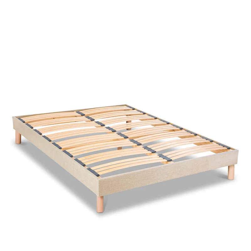Pack prêt à dormir Symphonie 2.0 - Matelas + Sommier + Couette, oreillers, protège-matelas - 25 cm d'épaisseur