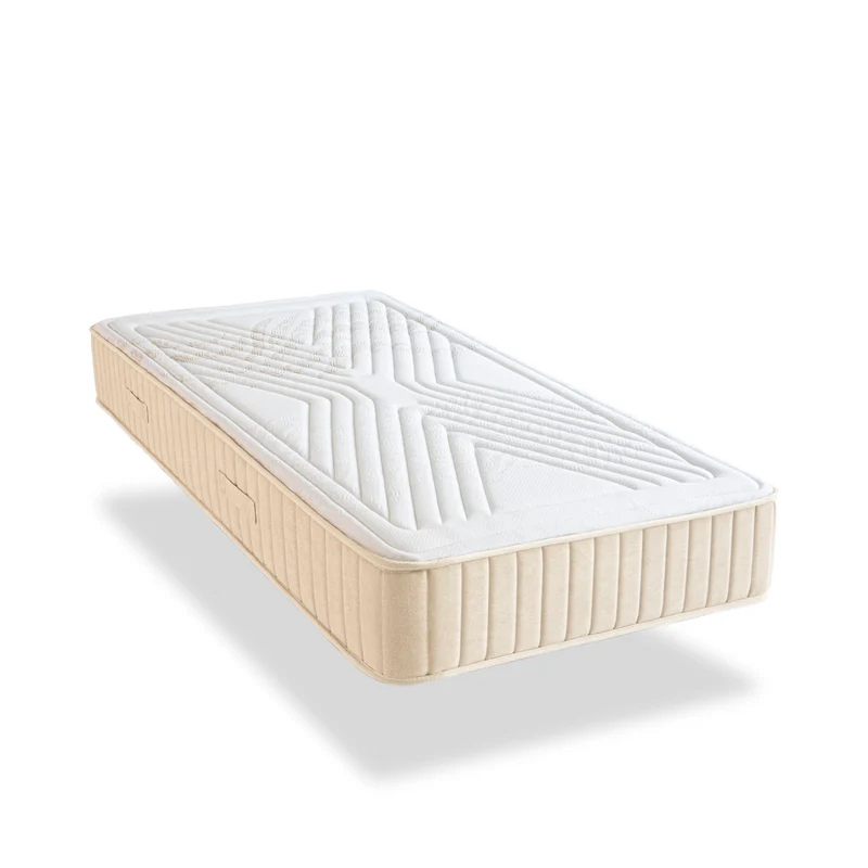Pack prêt à dormir Symphonie 2.0 - Matelas + Sommier + Couette, oreillers, protège-matelas - 25 cm d'épaisseur