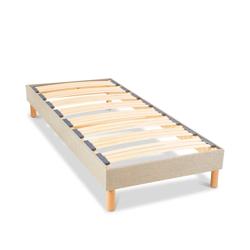 Pack prêt à dormir Symphonie 2.0 - Matelas + Sommier + Couette, oreillers, protège-matelas - 25 cm d'épaisseur