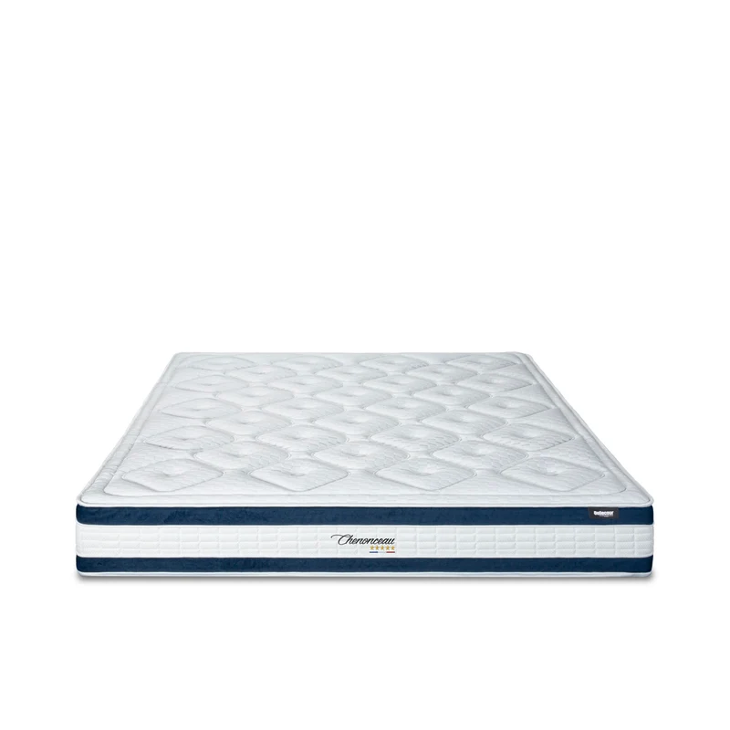 Matelas Chenonceau - Mémoire de forme - Épaisseur 26 cm - Accueil moelleux, soutien ferme