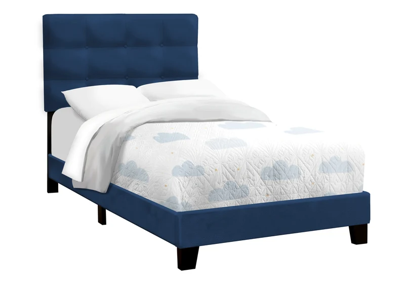 ASTON VELVET™ – UPHOLSTERED SINGLE BED – I-5918T