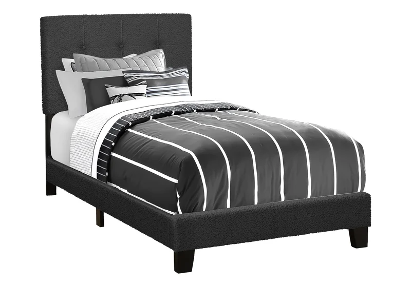 ASTON BOUCLÉ™ – UPHOLSTERED SINGLE BED – I-5805T