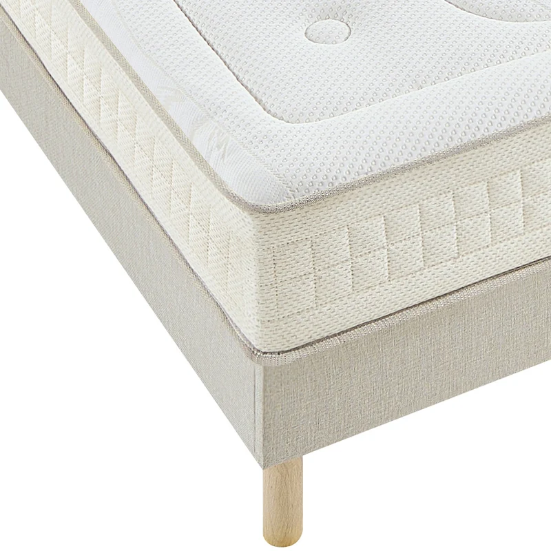 Matelas Prélude 2.0 - Latex 100 % naturel - Souple et respirant - 25 cm d'épaisseur