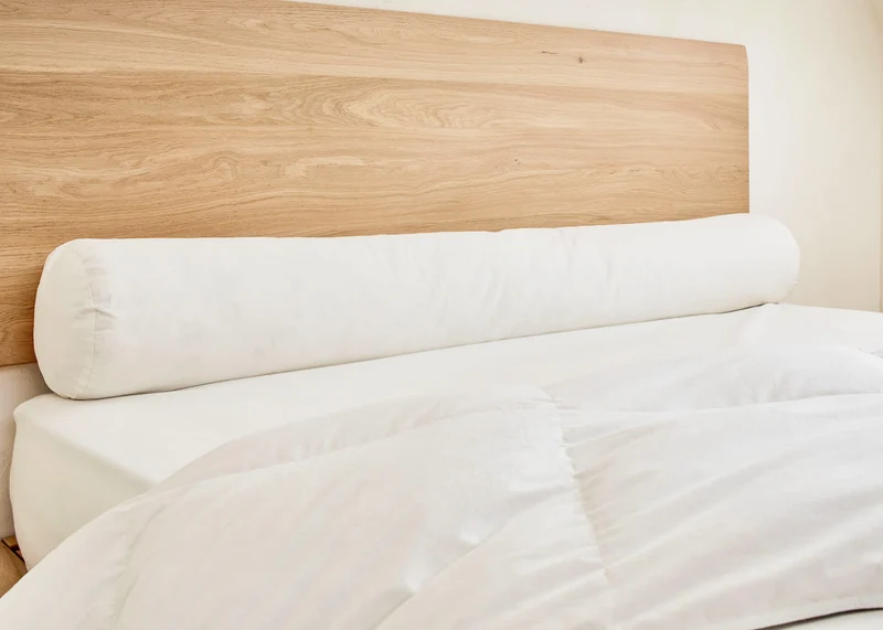 Traversin en plumes et duvet recyclés