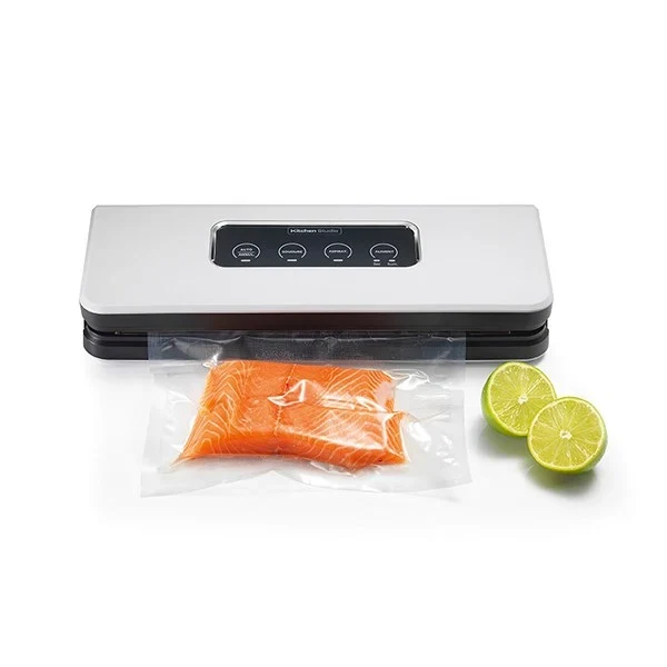 Appareil à emballer sous vide blanc 37 cm 150 W KSSV60 Kitchen Chef Professional
